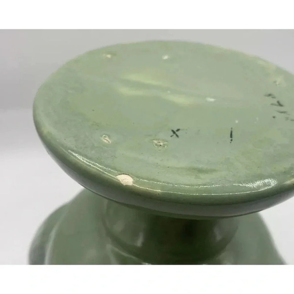 Vintage Haeger Aqua Trophy Urn Vase - Picture 11 of 11